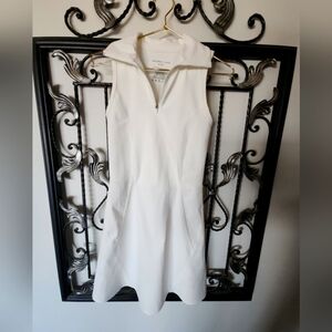 White Sleeveless Dress Size Xs